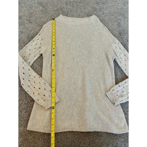 MOTH Anthropologie Sleeve Detail Sweater size Small - Picture 4 of 6